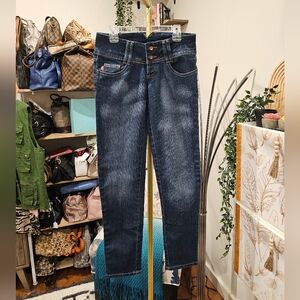 Vintage Low Rise Classic Blue Denim Jeans